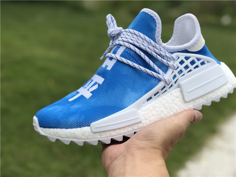 Super max Adidas NMD Human Race Pharrell China Exclusive Blue(98% Authentic quality)